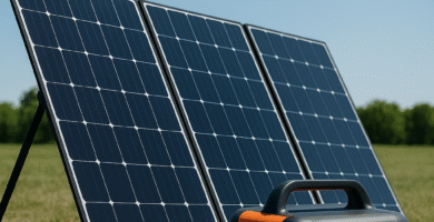 Paneles solares para cargar tu generador