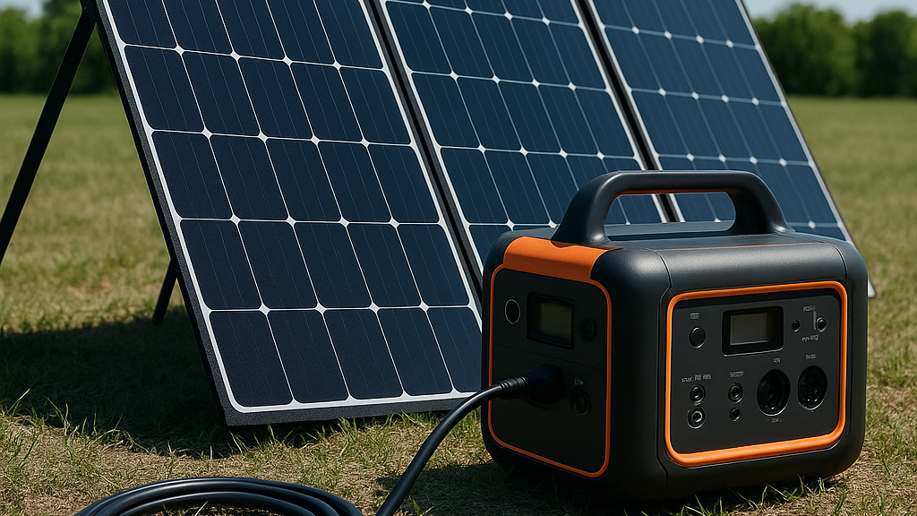 Paneles solares para cargar tu generador