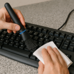 cómo limpiar un teclado de ordenador sin dañarlo
